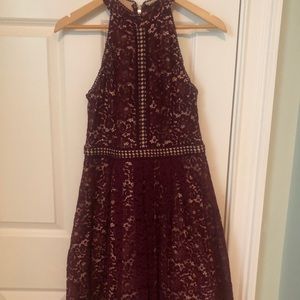 Bloomingdales AQUA Lace Dress